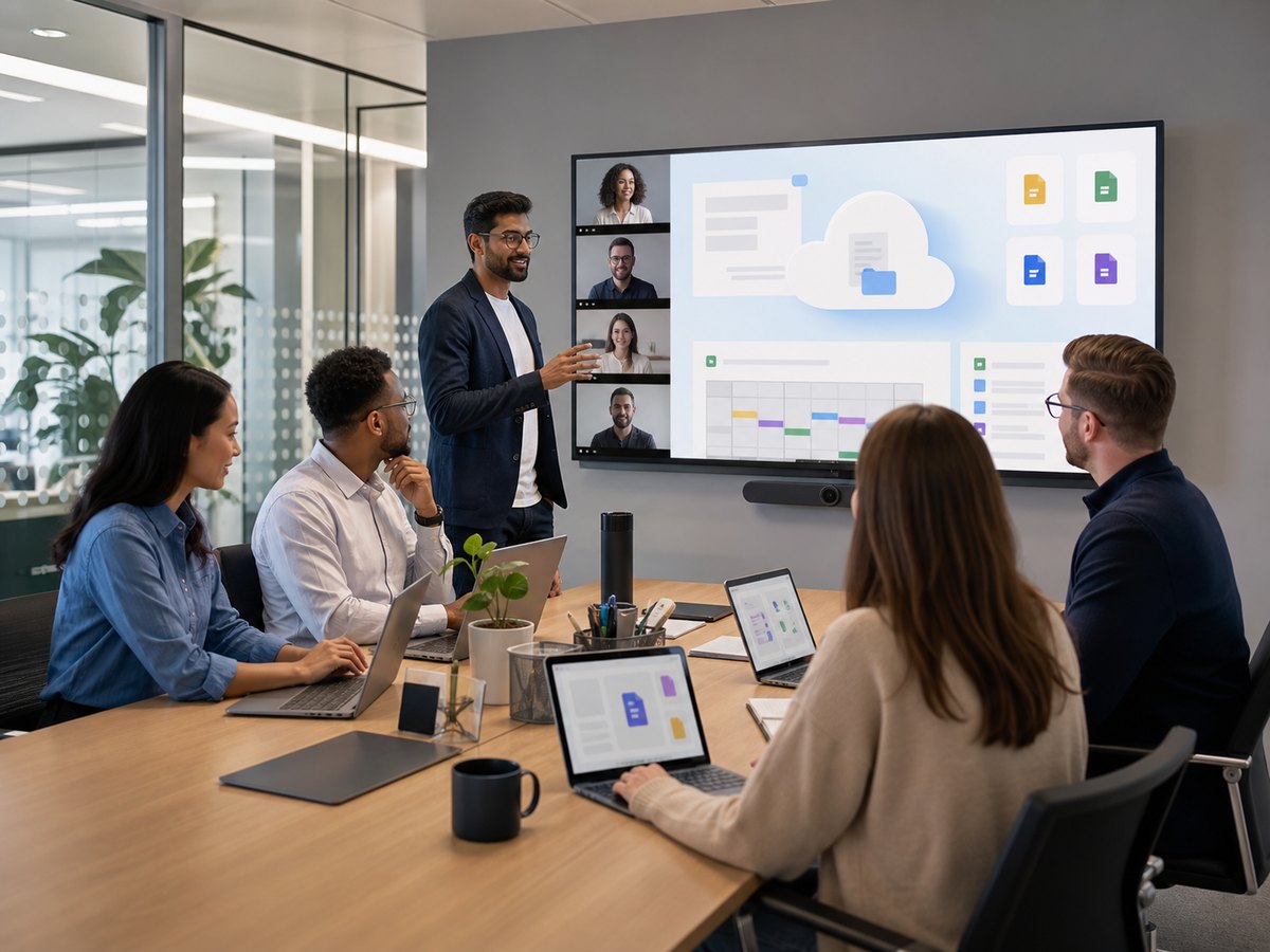 Google Workspace para e-mail e colaboração em nuvem